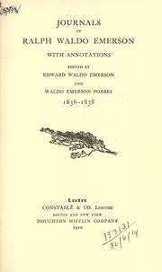 Journals, with annotations