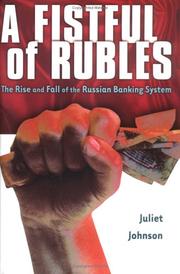 Cover of: A fistful of rubles by Juliet Ellen Johnson