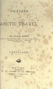Cover of: Pictures of Arctic travel: Greenland