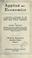 Cover of: Applied economics.