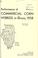 Cover of: Performance of commercial corn hybrids in Illinois, 1958