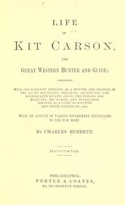Life of Kit Carson by Burdett, Charles