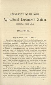 Cover of: Orchard cultivation