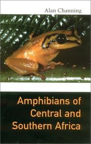 Cover of: Amphibians of Central and Southern Africa | A. Channing