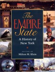 Cover of: The Empire State: a history of New York