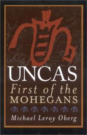 Cover of: Uncas: First of the Mohegans