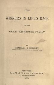 The winners in life's race by Arabella B. Buckley