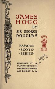 Cover of: James Hogg.