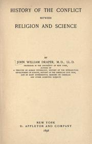 Cover of: History of the conflict between religion and science by John William Draper