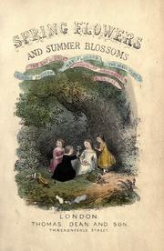 Cover of: Spring flowers and summer blossoms. by F.