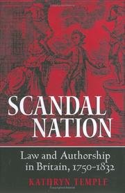 Cover of: Scandal Nation by Kathryn Temple