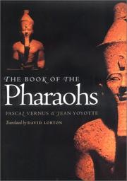 Cover of: The Book of the Pharaohs by Pascal Vernus, Jean Yoyotte