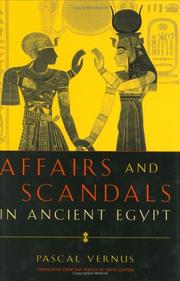 Cover of: Affairs and scandals in ancient Egypt