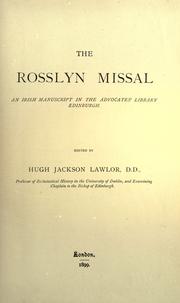 Cover of: The Rosslyn missal by Catholic Church