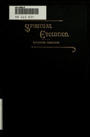 Cover of: Spiritual evolution by Warren Holden