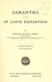 Cover of: Samantha at the St. Louis Exposition