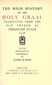 Cover of: The high history of the Holy Graal by Perlesvaus.