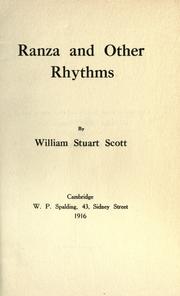 Cover of: Ranza and other rhythms