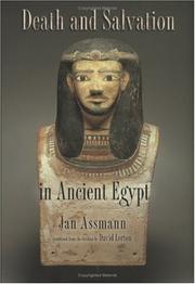 Cover of: Death and salvation in ancient Egypt by Jan Assmann