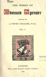 Cover of: Works by Edmund Spenser