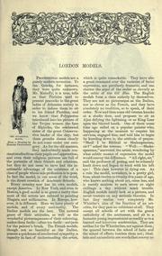 Cover of: London models. by Oscar Wilde