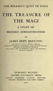 Cover of: The treasure of the Magi by by James Hope Moulton.