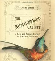 Cover of: The hummingbird cabinet by Judith Pascoe