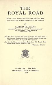 Cover of: The royal road by Ollivant, Alfred