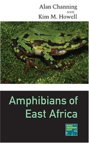 Cover of: Amphibians of East Africa | A. Channing