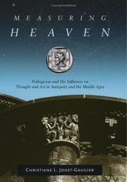 Cover of: Measuring heaven: Pythagoras and Pythagoreanism in art and architecture