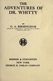 Cover of: The adventures of Dr. Whitty by George A. Birmingham