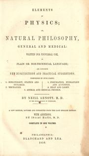 Cover of: Elements of physics by Arnott, Neil, Arnott, Neil