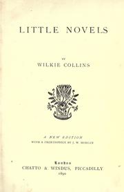 Cover of: Little novels. by Wilkie Collins