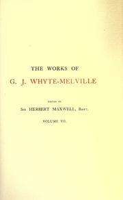 Cover of: Tilbury Nogo by G. J. Whyte-Melville