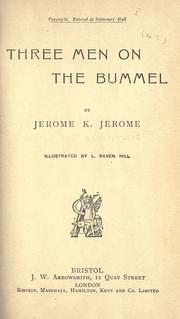 Cover of: Three men on the bummel.: Illustrated by L. Raven Hill.