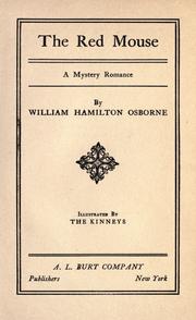 Cover of: The red mouse by William Hamilton Osborne