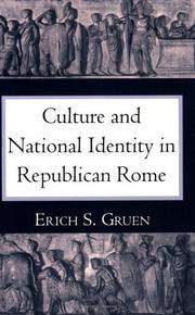 Cover of: Culture and national identity in Republican Rome by Erich S. Gruen