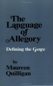 Cover of: The Language of Allegory: Defining the Genre