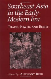 Cover of: Southeast Asia in the Early Modern Era by Anthony Reid