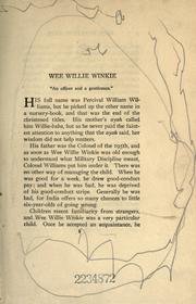 Cover of: [Wee Willie Winkie by Rudyard Kipling