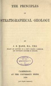 The principles of stratigraphical geology