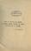 Cover of: Notes to accompany the Lectures on economic geology delivered at Cornell university, 1890