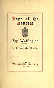 Peg Woffington by J. Fitzgerald Molloy