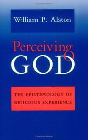 Cover of: Perceiving God by William P. Alston
