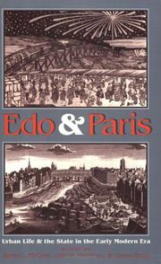 Cover of: Edo and Paris by 