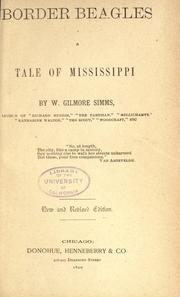 Cover of: Border beagles by William Gilmore Simms