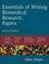 Cover of: Essentials of Writing Biomedical Research Papers