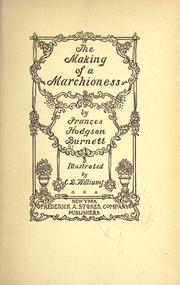 Cover of: The making of a marchioness.