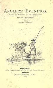 Cover of: Anglers' evenings.