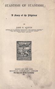 Cover of: Standish of Standish. by Jane G. Austin, Jane G. Austin